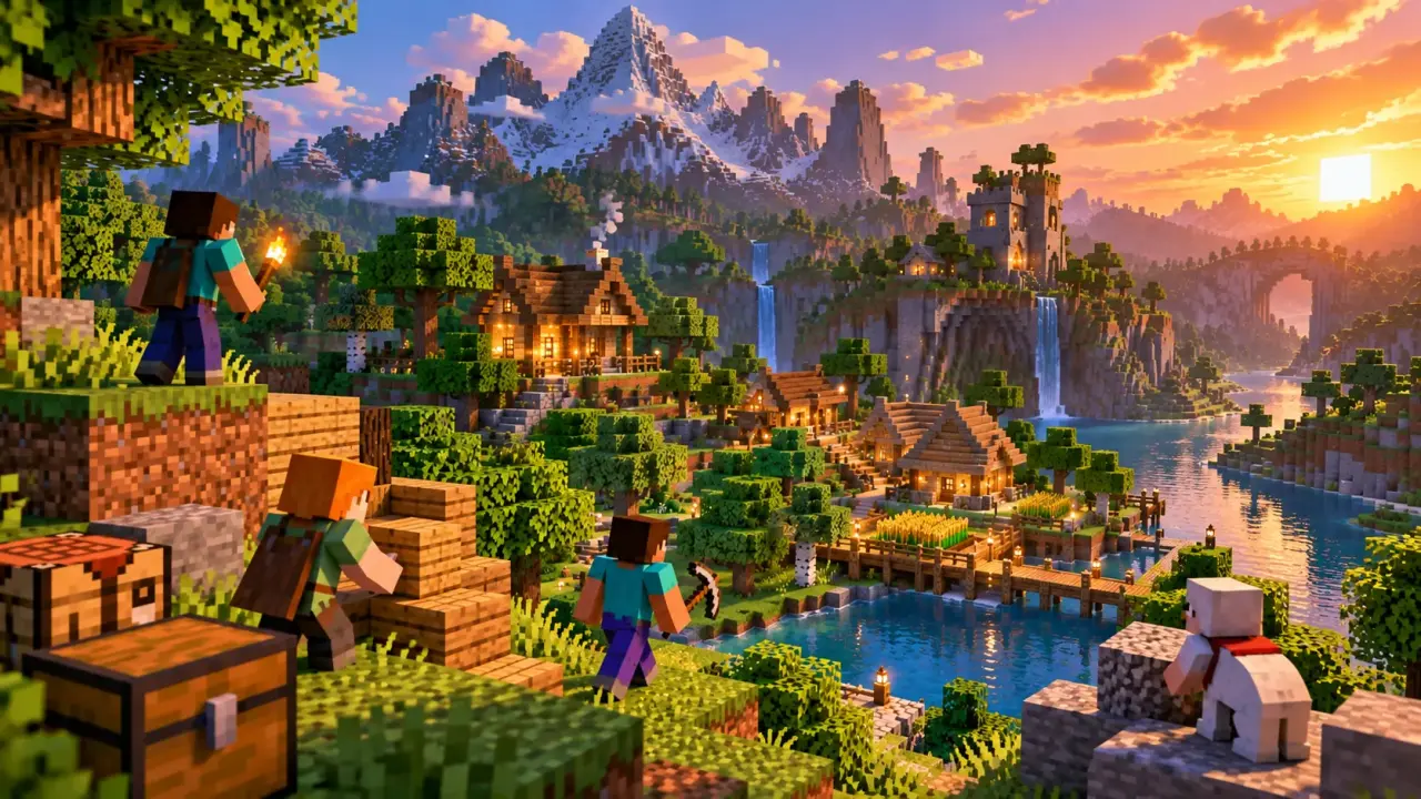 Serveur Minecraft : comment jouer à plusieurs ?